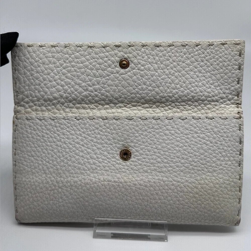 Fendi Selleria Leather Bifold Wallet – Made in Italy - Picture 4 of 10